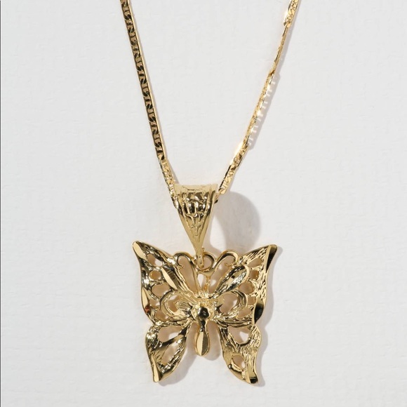 Vanessa Mooney Jewelry - New Vanessa Mooney the fairyland necklace gold